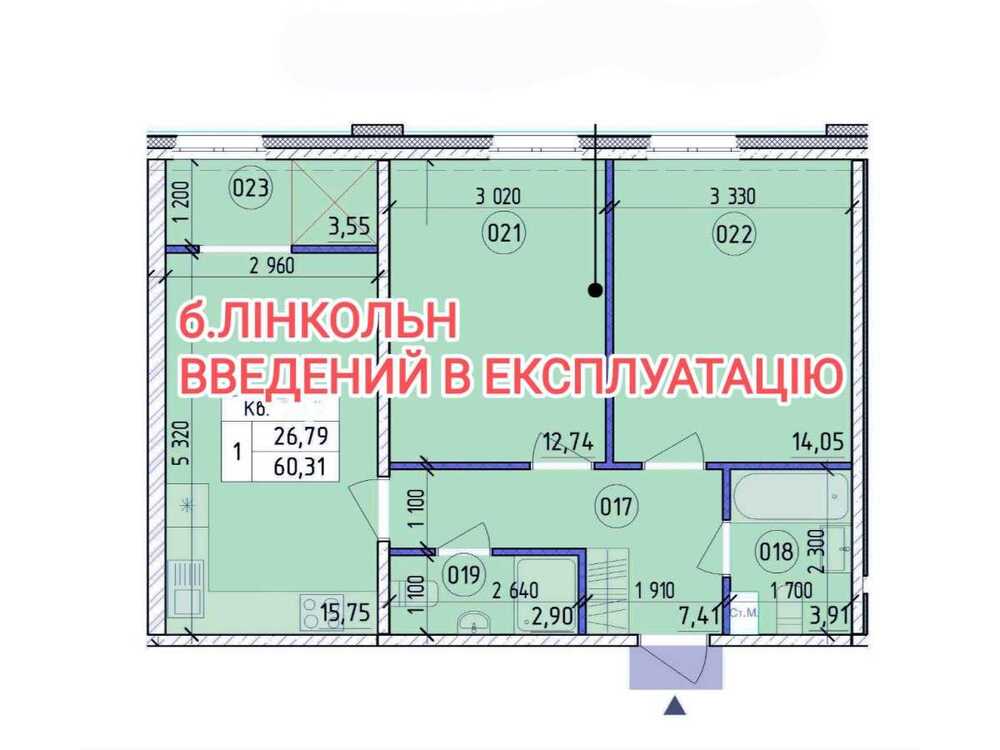 Продам 2-к квартиру Київ, Голосіївський, вул. Михайла Максимовича, 26Б. 