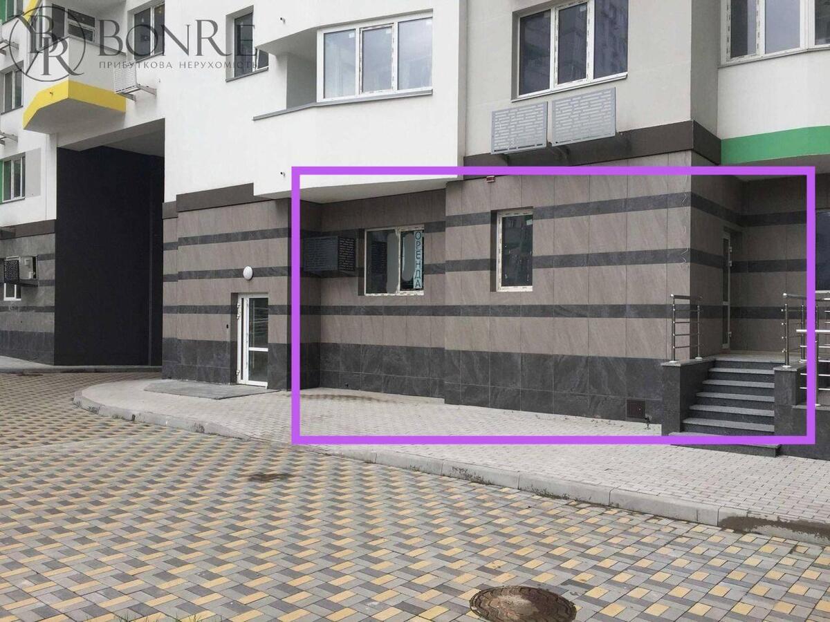 Продаж, Торгове, Фасад, ЖК Харківський, 55м2