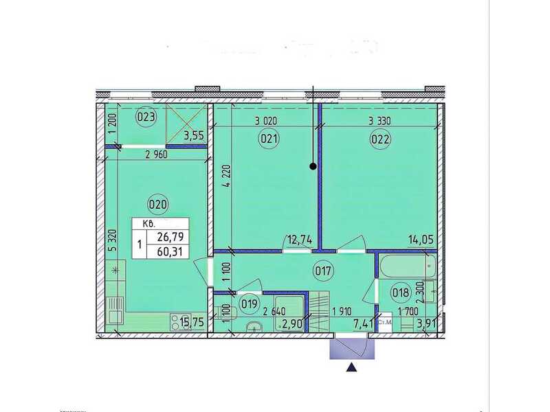 Продам 2-к квартиру Київ, Голосіївський, вул. Михайла Максимовича, 26Б. 