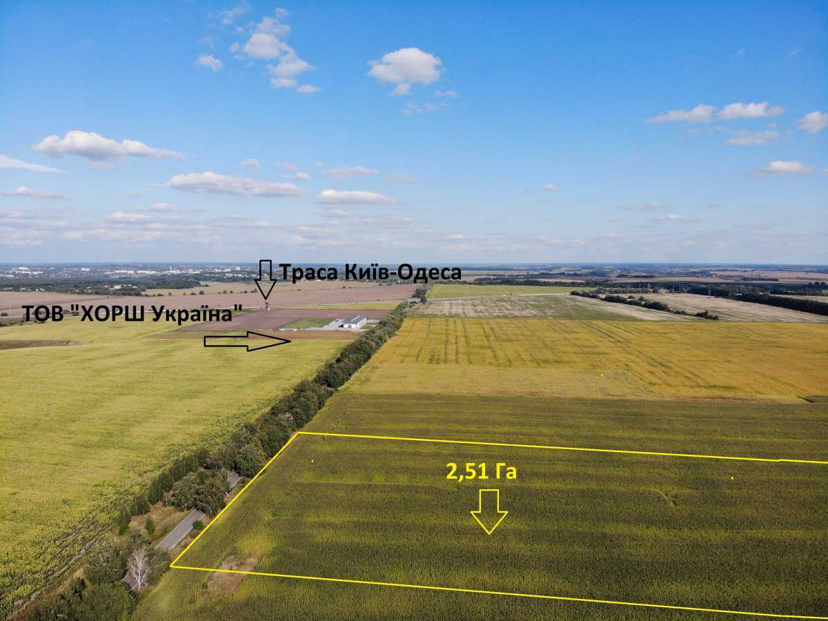 Продам  землю с/г призначення Фастівський, Велика Солтанівка, Центральна. 