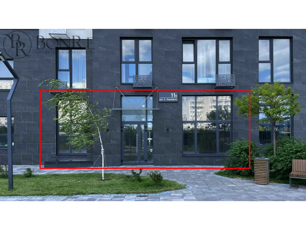 Оренда, Фасадне, Торгове, ЖК «Sky Avenue», 125 м2. БЕЗ %