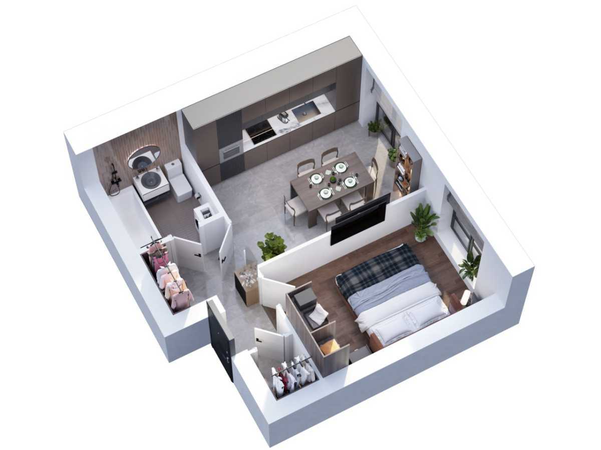 Продам 1-к квартиру Фастівський, Гатне, Інститутська, 5. 