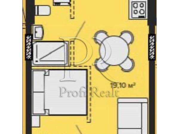 Продам 1-к квартиру Києво-Святошинський, Софіївська Борщагівка, Поліська вулиця, 5. 