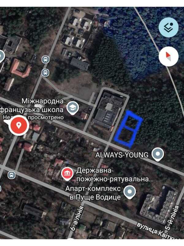 Продам  ділянку під житлову забудову Київ, Оболонський, вул. Лісна. 