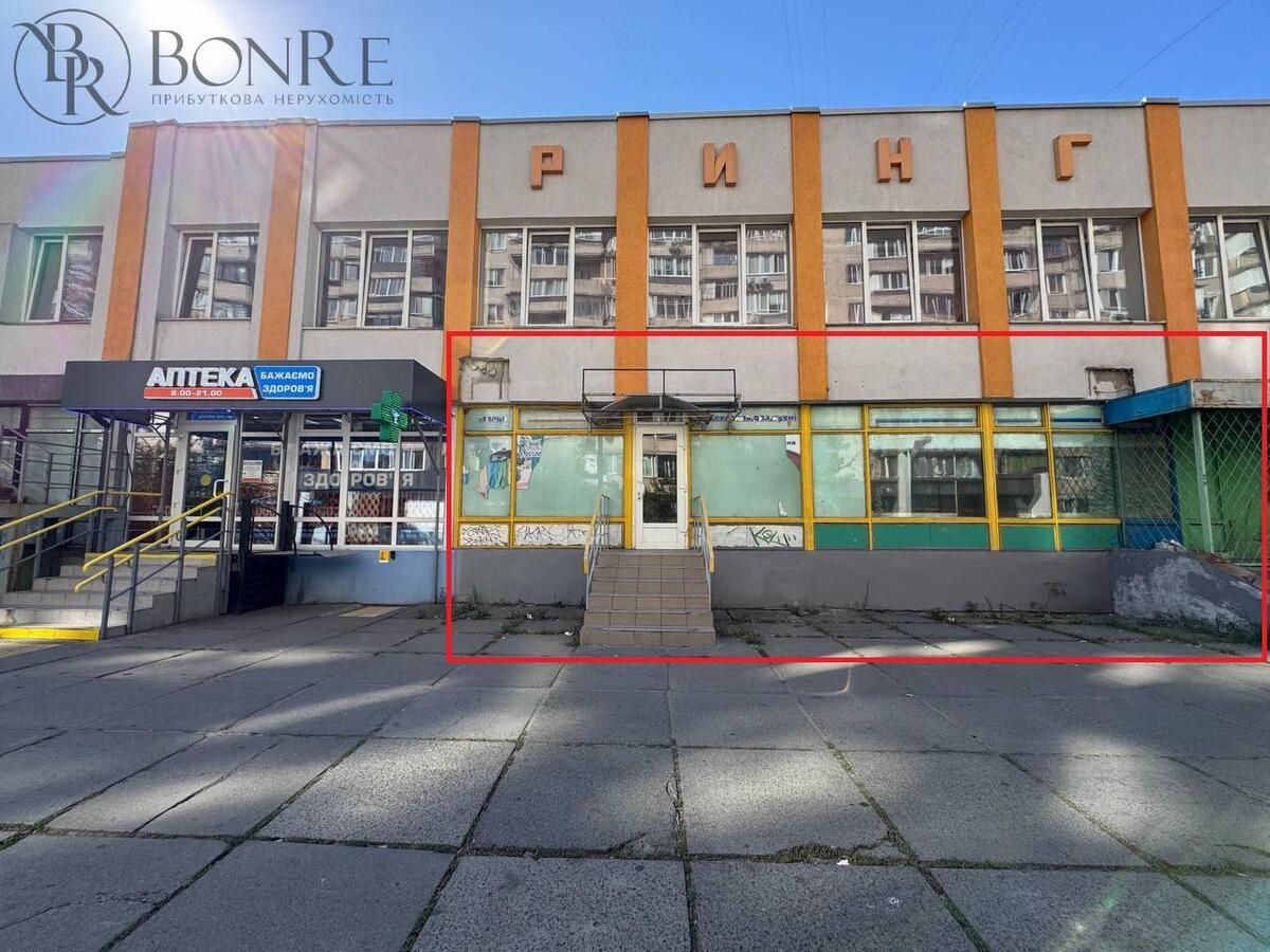 Оренда, Фасад, Торгове, Героїв Дніпра , 145м2.