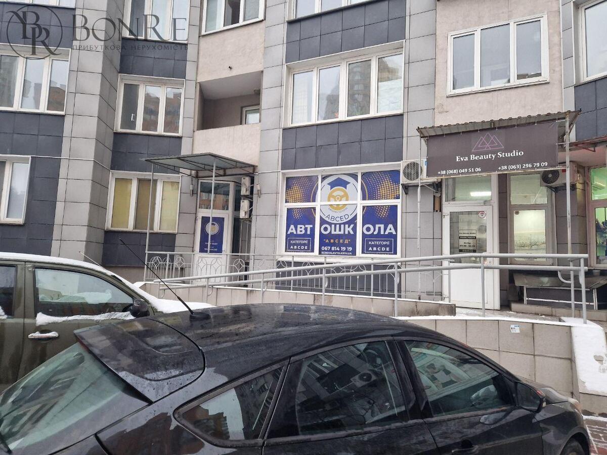 Оренда, Фасад, вул. Княжий Затон, 55.7м2.