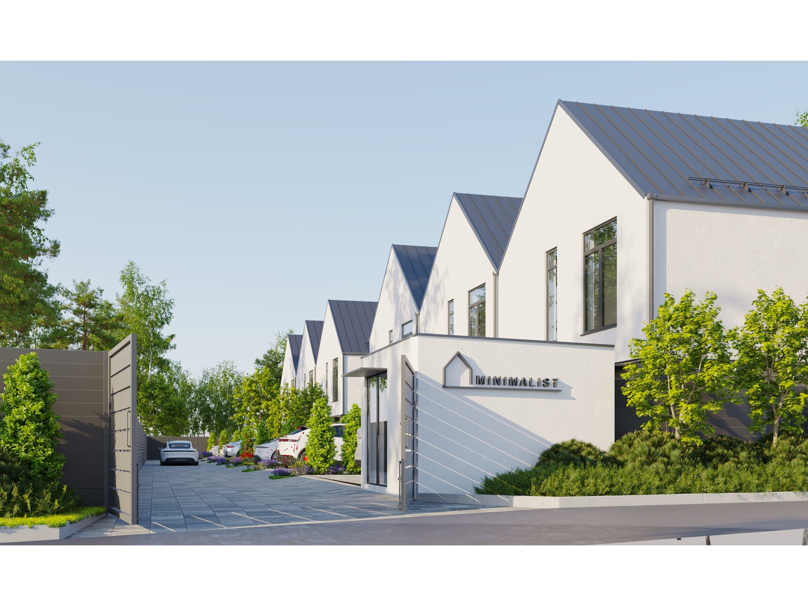 Продажа таунхауса возле леса и реки.