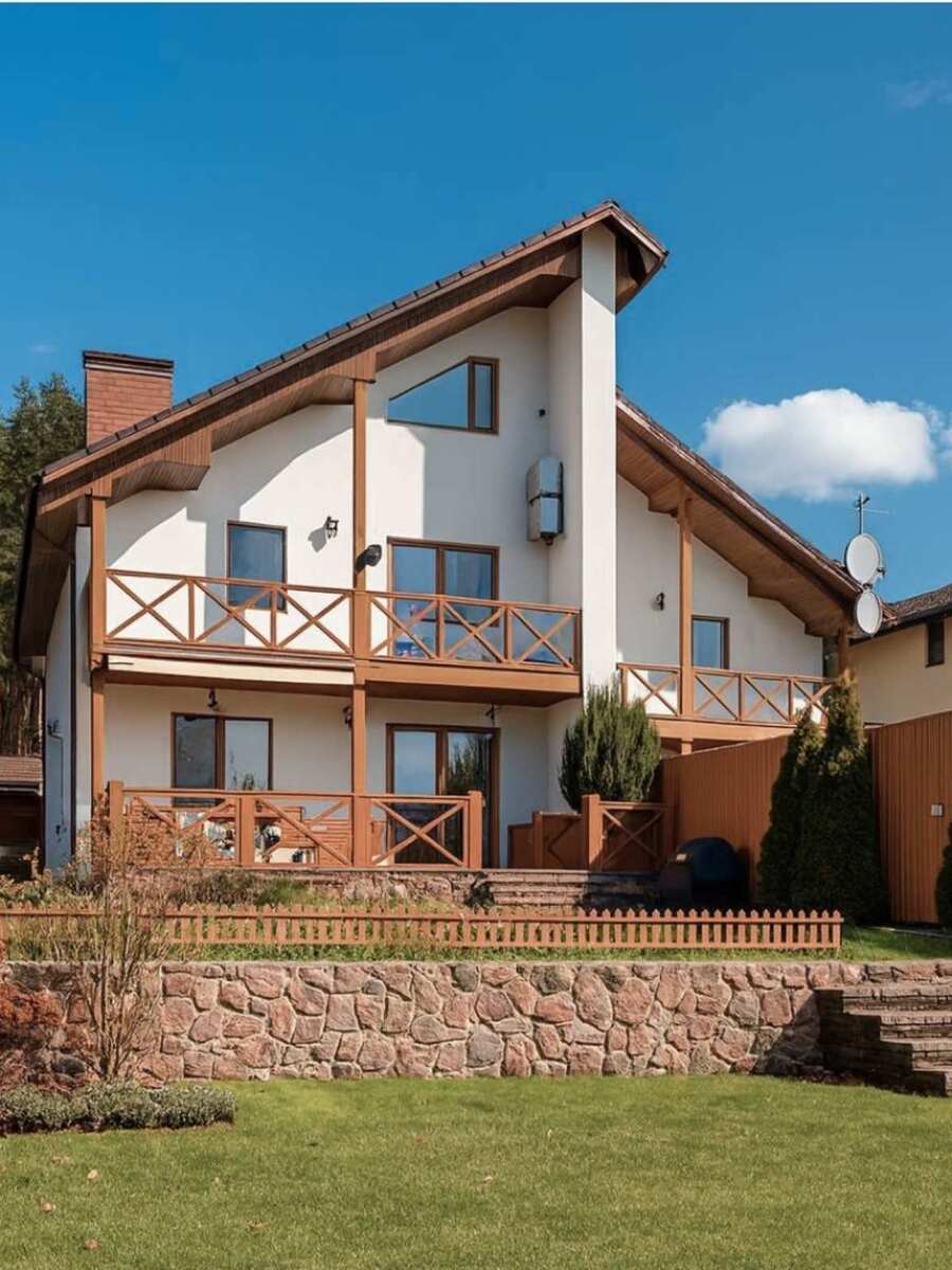 ШИКАРНИЙ БУДИНОК ПОРУЧ З КИЄВОМ (Пуща-Водиця)— с. Горенка