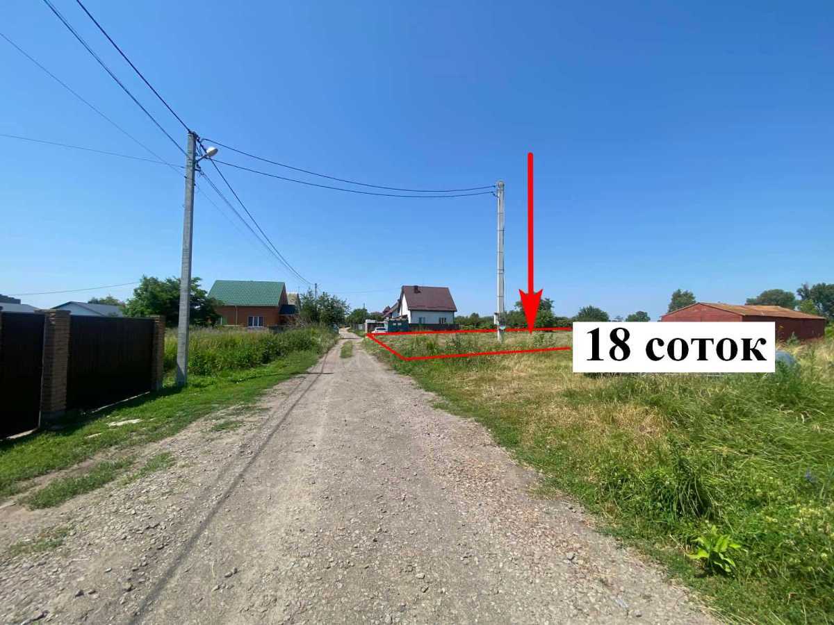 Продам  ділянку під житлову забудову Бориспільський, Бориспіль, Квітки-Основ’яненка. 