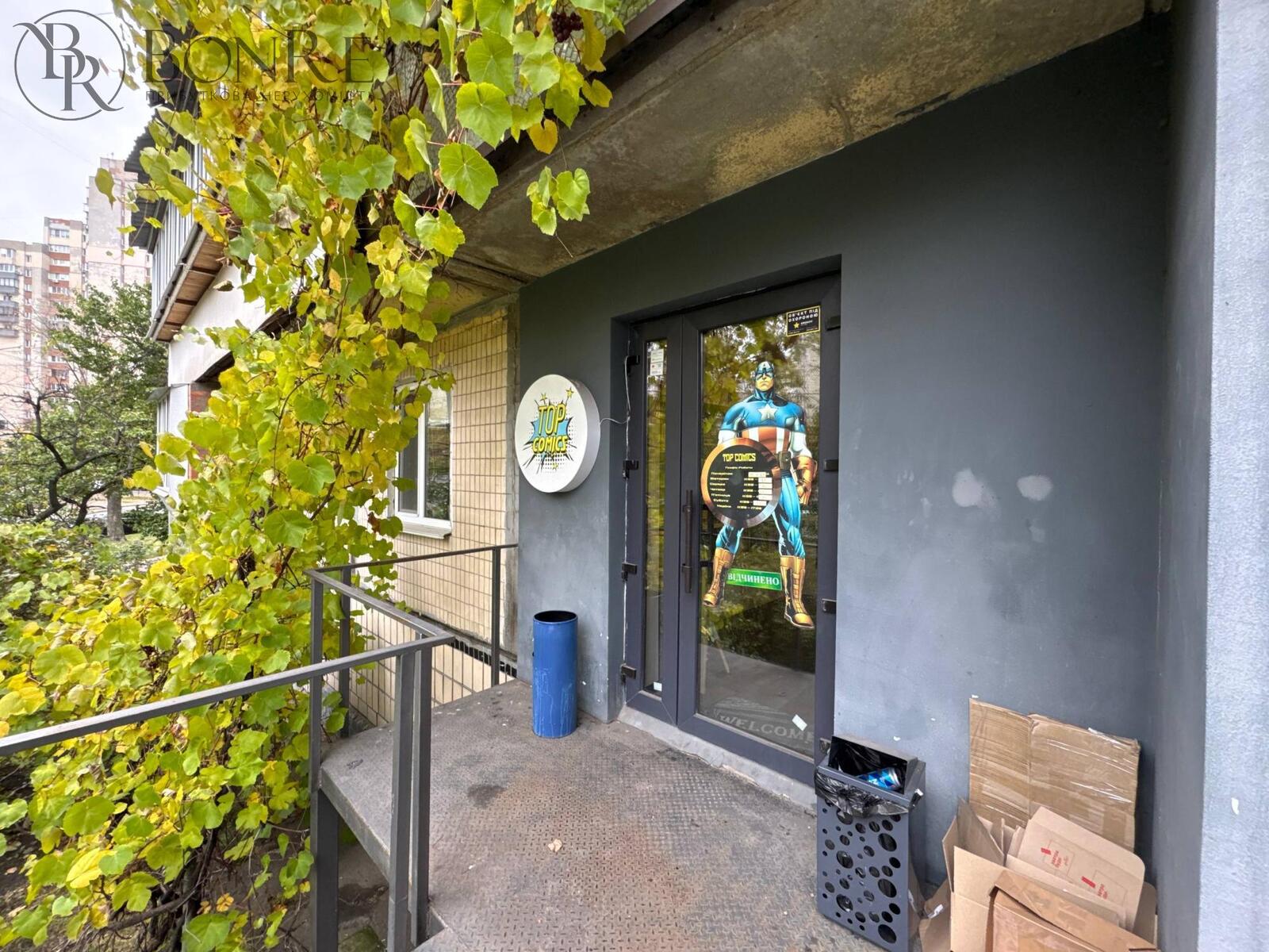 Оренда, Фасад, Торгове, пр-т.Тичини Павла, 17м2.