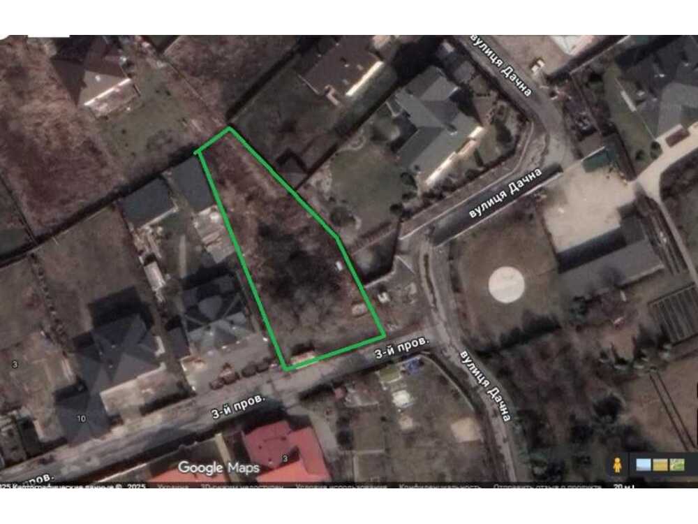 Продам  ділянку під житлову забудову Бучанський, Гостомель, 3-й проїзд. 