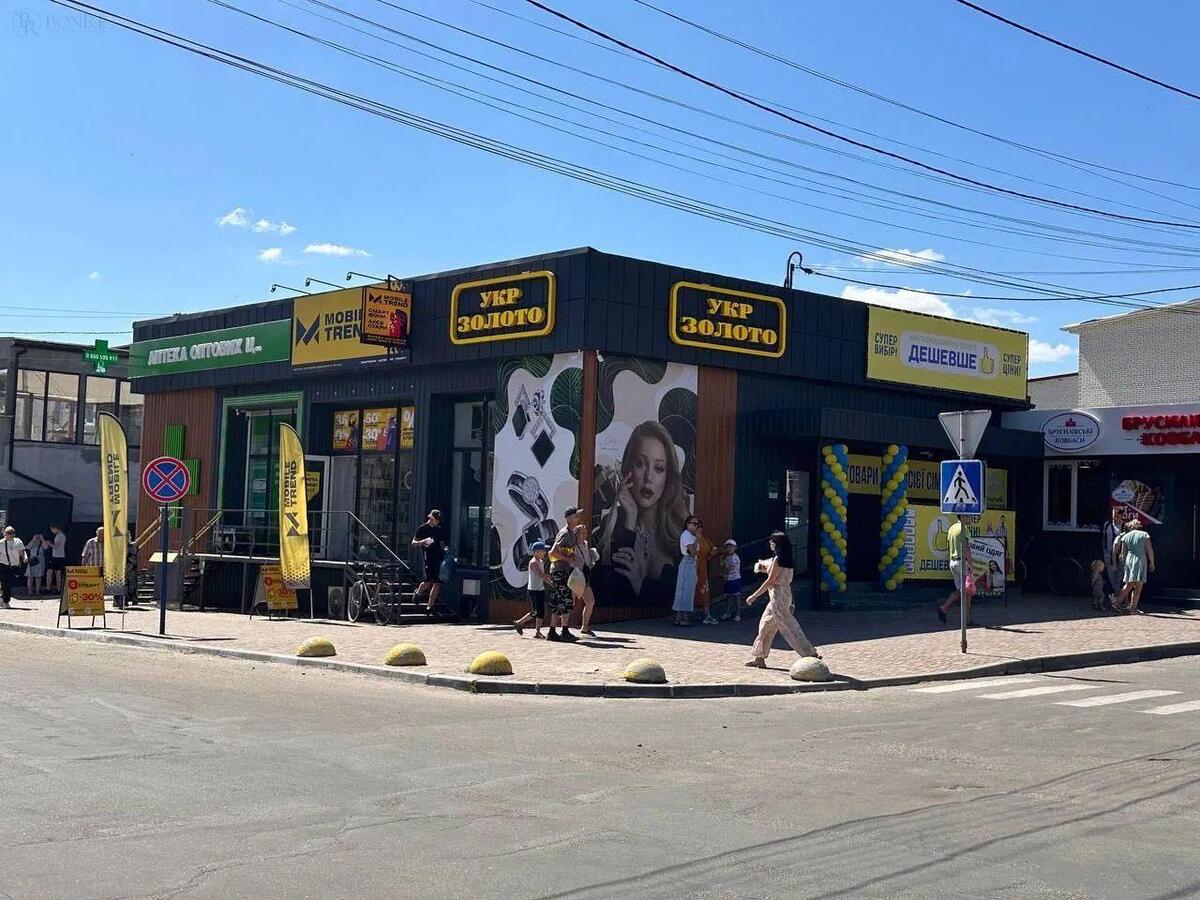 Продаж, фасад, торгове, Сквира, вул.Соборна , 260м2