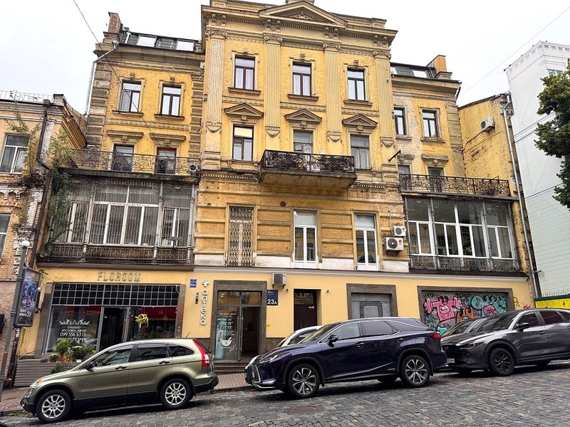 БЕЗ % Оренда офісу 156 м², вул Прорезна 23 А, центр Києва
